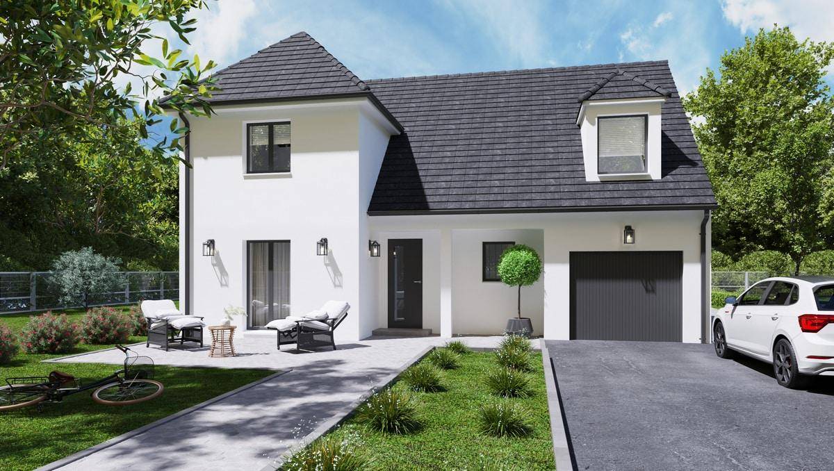 Programme terrain + maison à Cosnac en Corrèze (19) de 122 m² à vendre au prix de 237751€ - 1