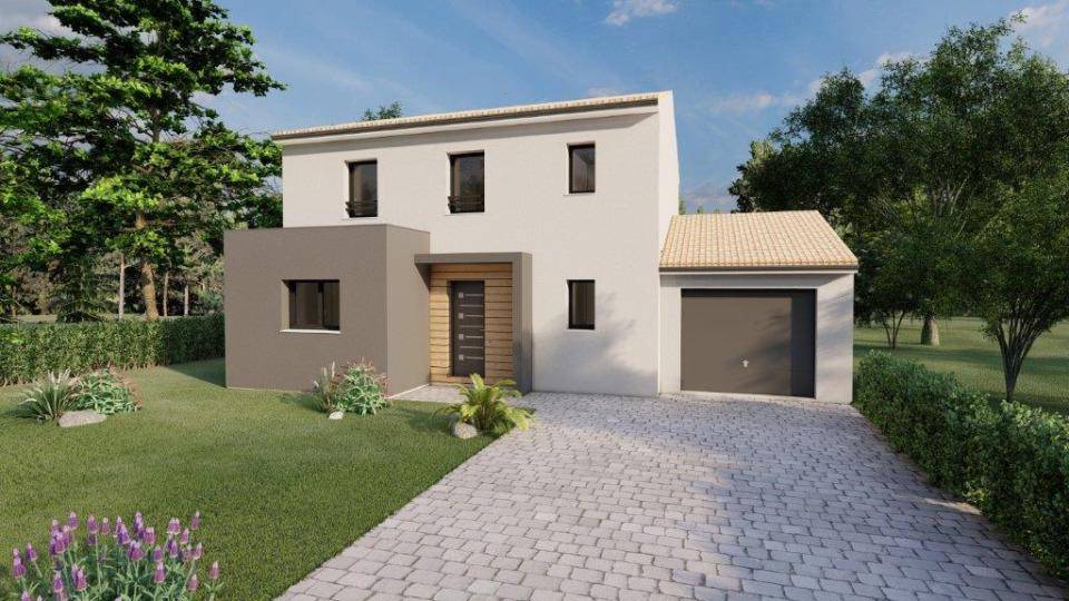 Programme terrain + maison à Nuaillé en Maine-et-Loire (49) de 127 m² à vendre au prix de 304500€ - 1