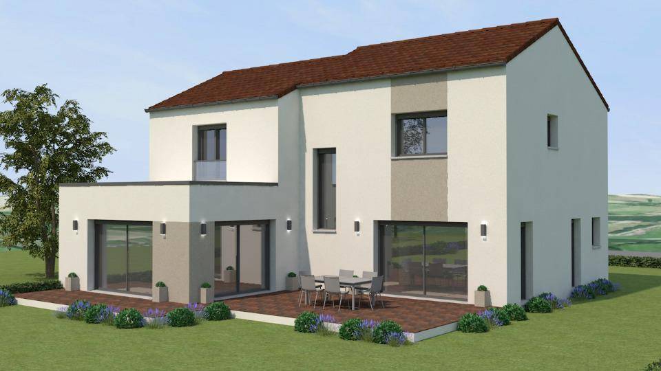 Programme terrain + maison à Sainte-Barbe en Moselle (57) de 120 m² à vendre au prix de 419000€ - 2