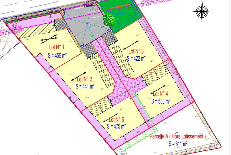 Terrain seul à Monteux en Vaucluse (84) de 420 m² à vendre au prix de 139900€ - 3