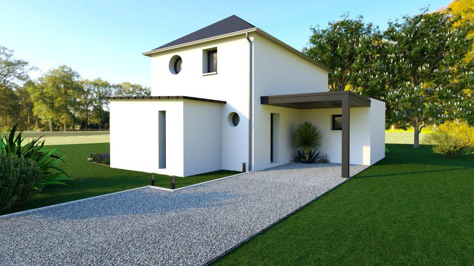 Programme terrain + maison à Audierne en Finistère (29) de 100 m² à vendre au prix de 323700€ - 2