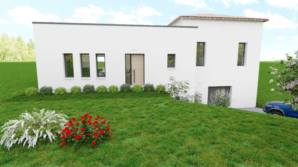 Programme terrain + maison à Vagnas en Ardèche (07) de 123 m² à vendre au prix de 345000€ - 2