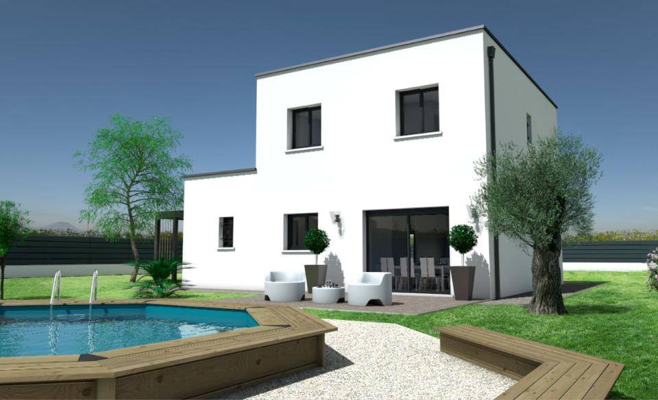 Programme terrain + maison à Vendres en Hérault (34) de 99 m² à vendre au prix de 354030€ - 2