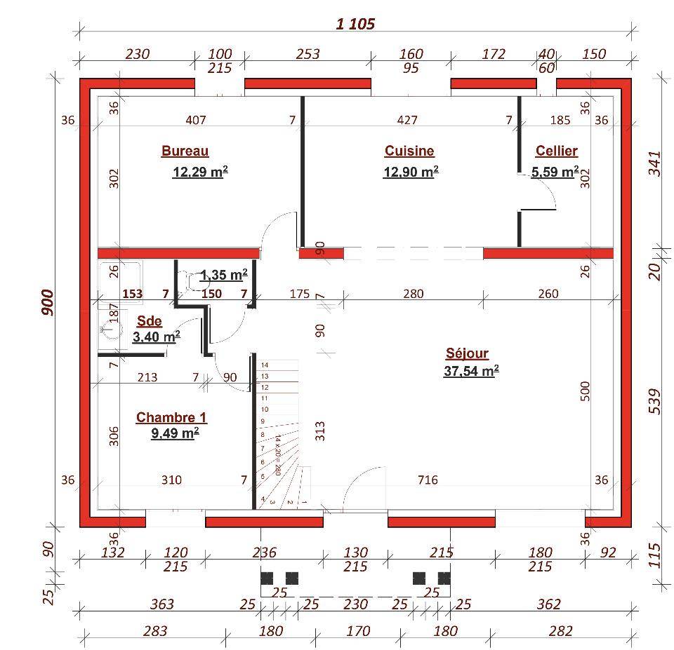 Programme terrain + maison à Vernouillet en Yvelines (78) de 100 m² à vendre au prix de 425000€ - 2