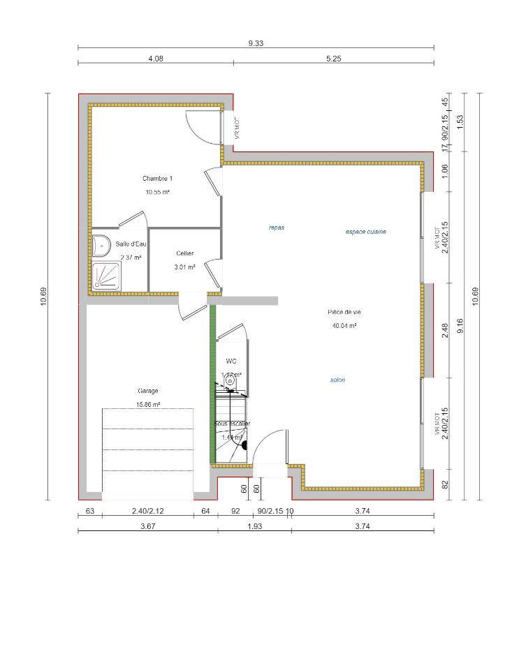Programme terrain + maison à Igny en Essonne (91) de 124 m² à vendre au prix de 609662€ - 2