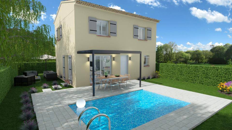 Programme terrain + maison à Apt en Vaucluse (84) de 80 m² à vendre au prix de 285650€ - 1
