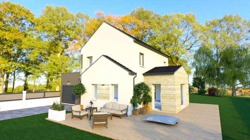 Programme terrain + maison à Potigny en Calvados (14) de 90 m² à vendre au prix de 250000€ - 1