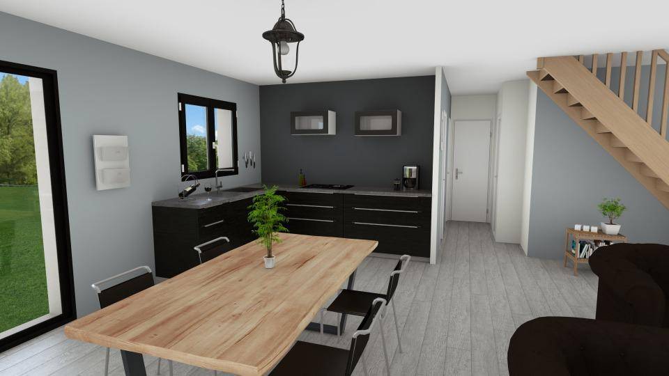 Programme terrain + maison à Vexin-sur-Epte en Eure (27) de 90 m² à vendre au prix de 223600€ - 3
