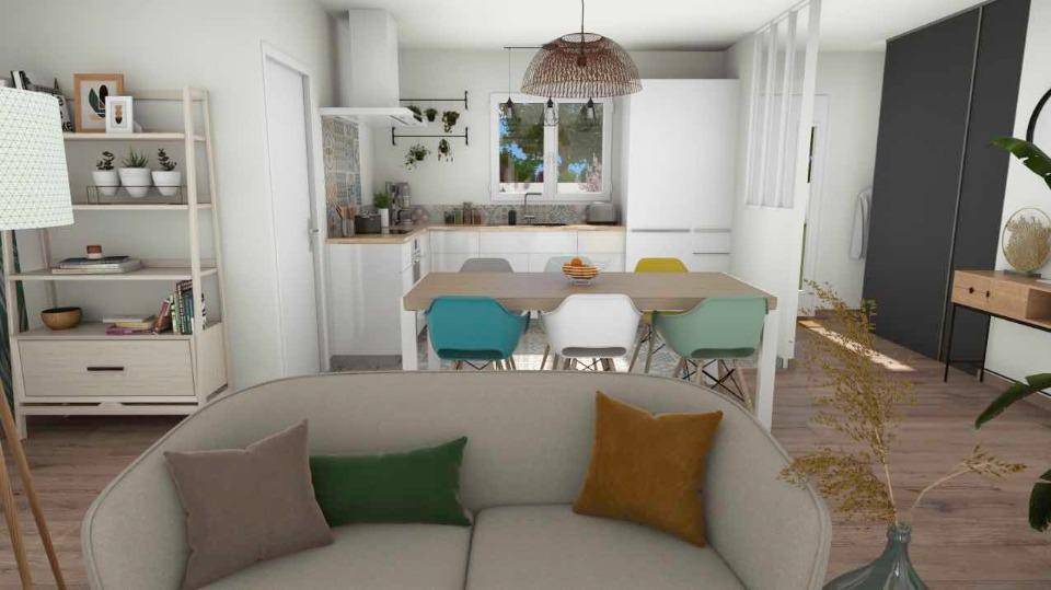 Programme terrain + maison à Casteljaloux en Lot-et-Garonne (47) de 80 m² à vendre au prix de 143000€ - 4