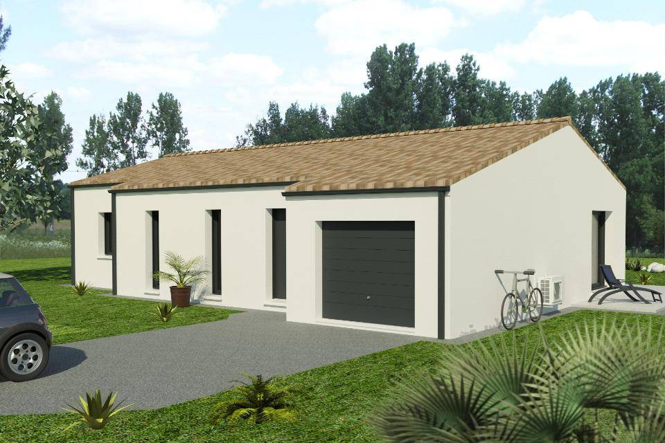 Programme terrain + maison à Villebois-Lavalette en Charente (16) de 114 m² à vendre au prix de 260000€ - 2