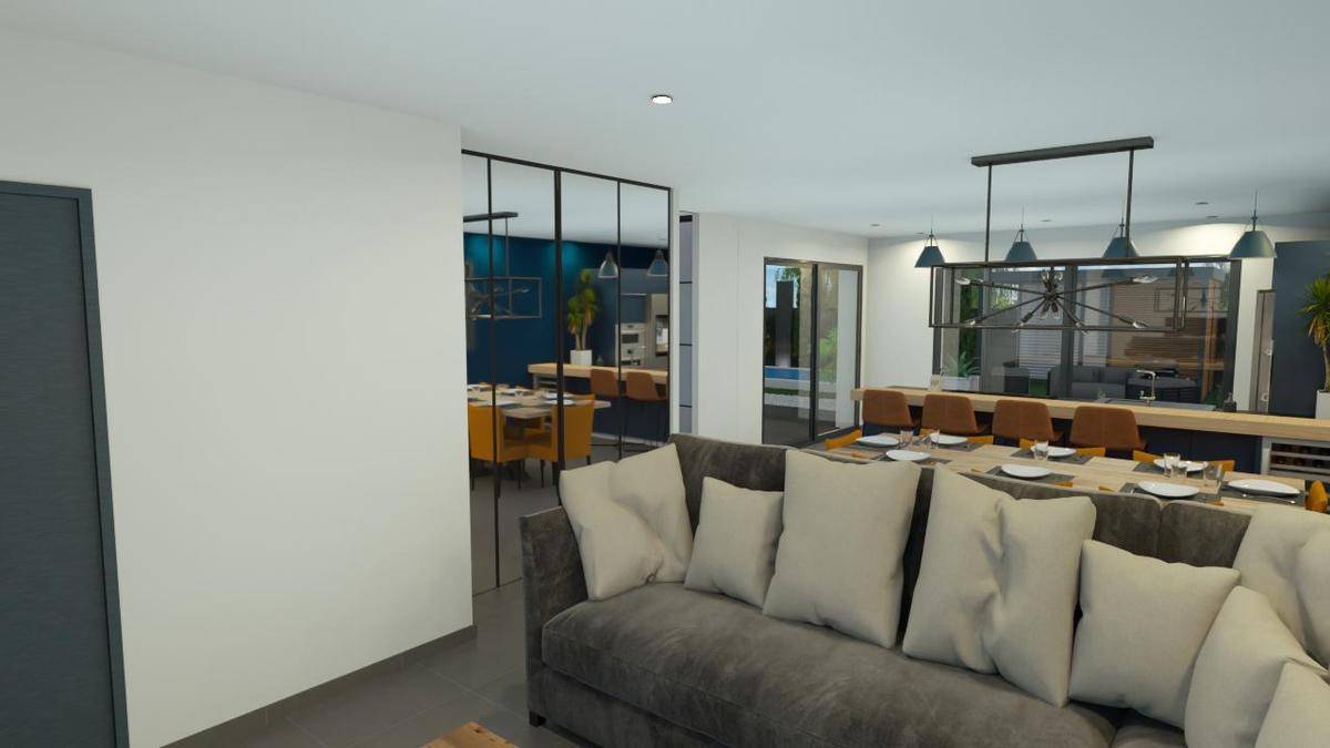 Programme terrain + maison à Brézins en Isère (38) de 93 m² à vendre au prix de 241200€ - 3