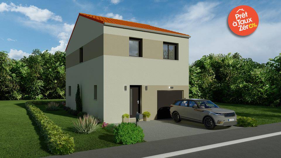 Programme terrain + maison à Longwy en Meurthe-et-Moselle (54) de 98 m² à vendre au prix de 268850€ - 1
