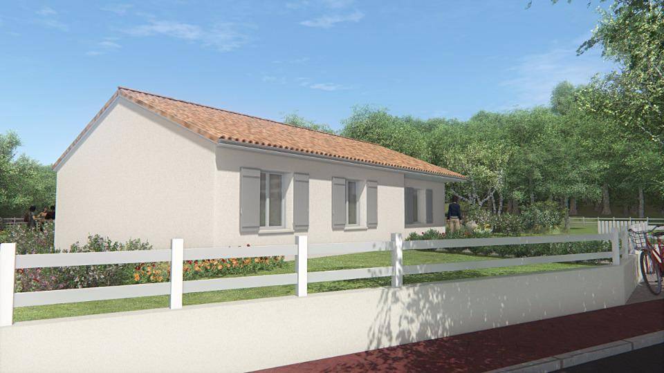 Programme terrain + maison à Aixe-sur-Vienne en Haute-Vienne (87) de 87 m² à vendre au prix de 254750€ - 3