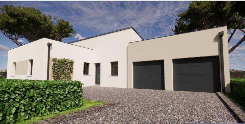 Programme terrain + maison à La Bazoque en Orne (61) de 124 m² à vendre au prix de 315065€ - 1