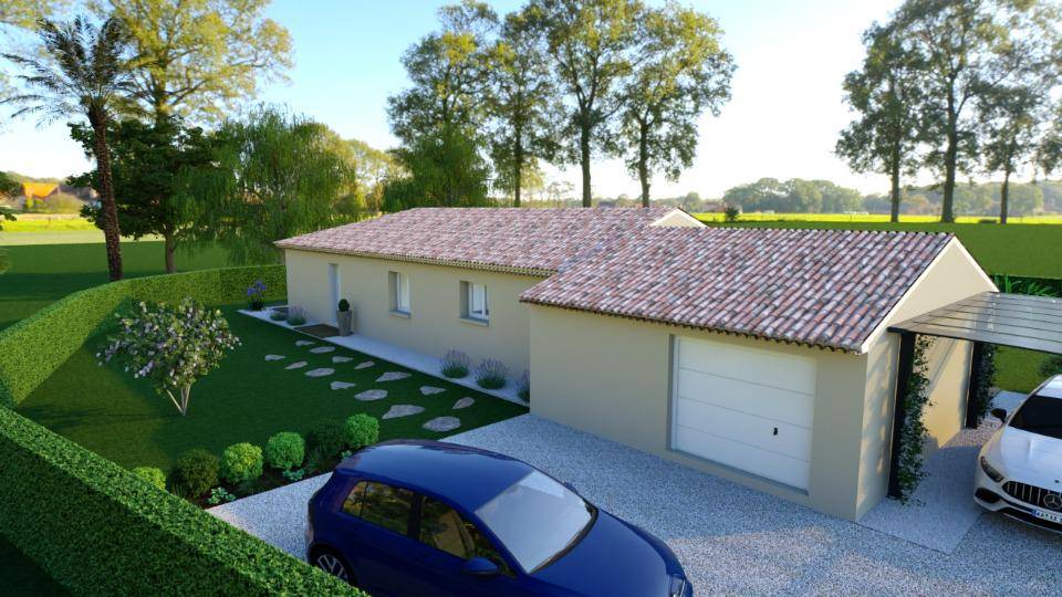 Programme terrain + maison à Villecroze en Var (83) de 108 m² à vendre au prix de 380000€ - 2