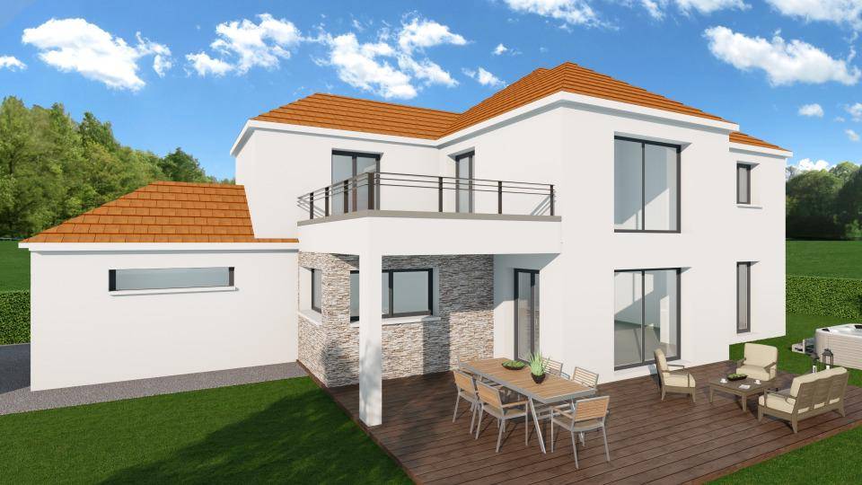 Programme terrain + maison à La Celle-Saint-Cloud en Yvelines (78) de 140 m² à vendre au prix de 869300€ - 3