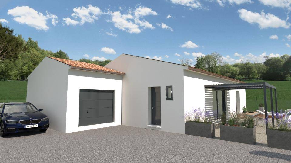 Programme terrain + maison à Grimaud en Var (83) de 100 m² à vendre au prix de 810000€ - 1