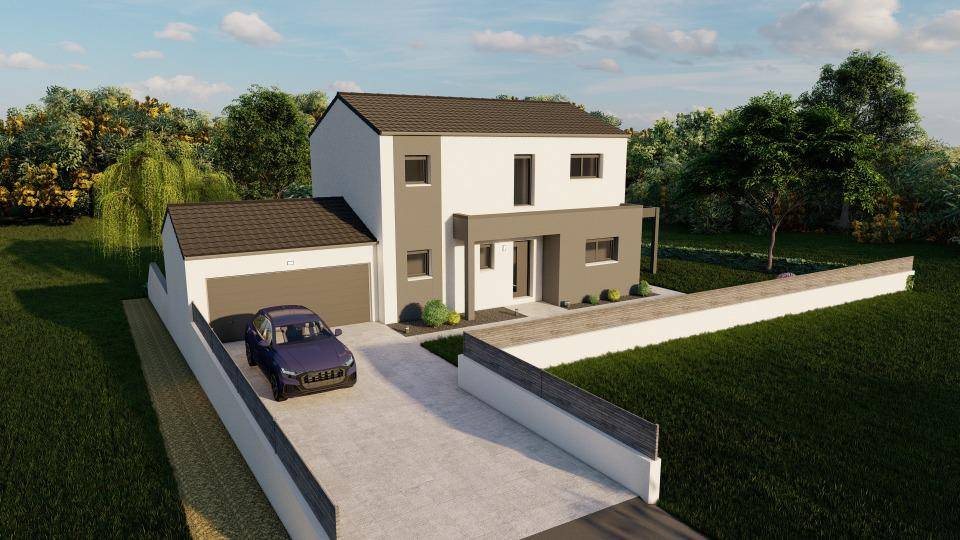 Programme terrain + maison à Russange en Moselle (57) de 100 m² à vendre au prix de 430000€ - 1