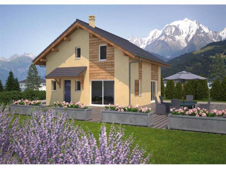 Programme terrain + maison à Chabottes en Hautes-Alpes (05) de 84 m² à vendre au prix de 287300€ - 1