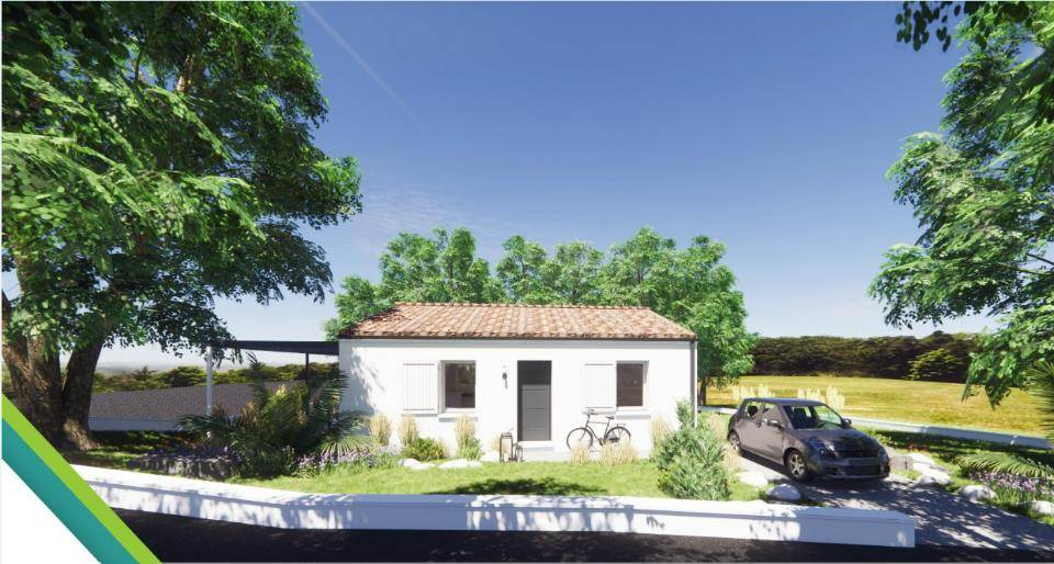 Programme terrain + maison à Angoulême en Charente (16) de 65 m² à vendre au prix de 155000€ - 1