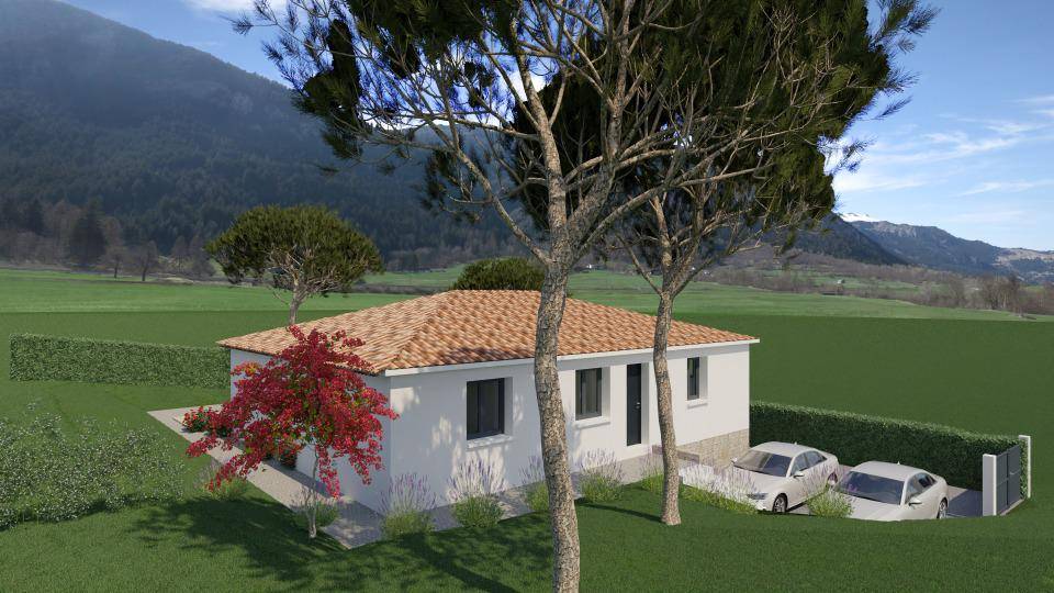 Programme terrain + maison à Rousset en Bouches-du-Rhône (13) de 100 m² à vendre au prix de 572000€ - 1