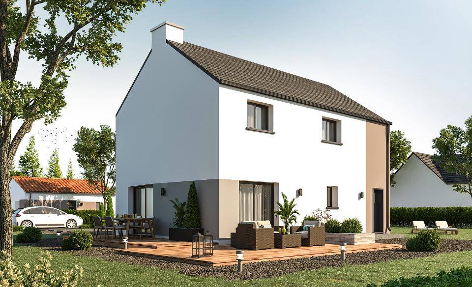 Programme terrain + maison à Riaillé en Loire-Atlantique (44) de 119 m² à vendre au prix de 247900€ - 2