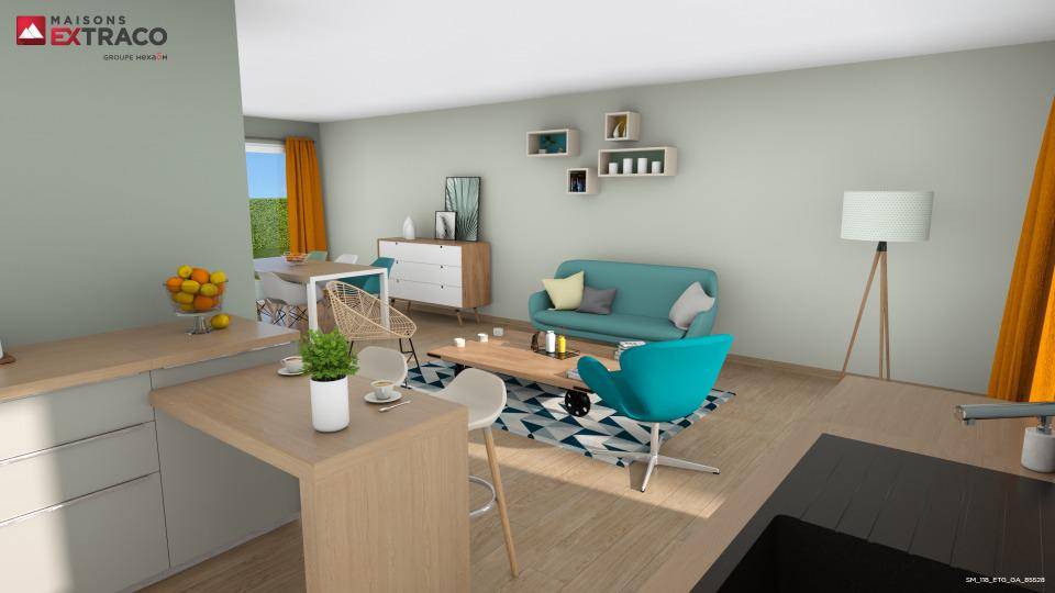 Programme terrain + maison à Manéglise en Seine-Maritime (76) de 118 m² à vendre au prix de 338500€ - 3