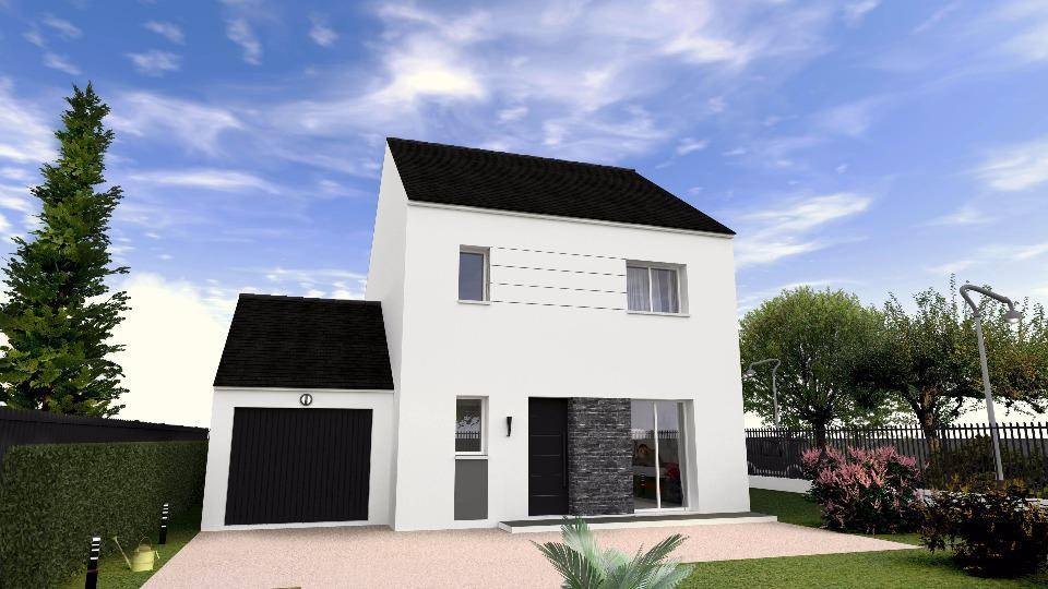 Programme terrain + maison à Vernouillet en Yvelines (78) de 96 m² à vendre au prix de 390000€ - 1