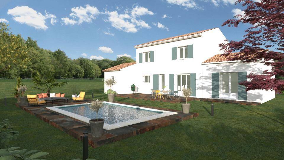 Programme terrain + maison à Cheval-Blanc en Vaucluse (84) de 105 m² à vendre au prix de 400800€ - 2