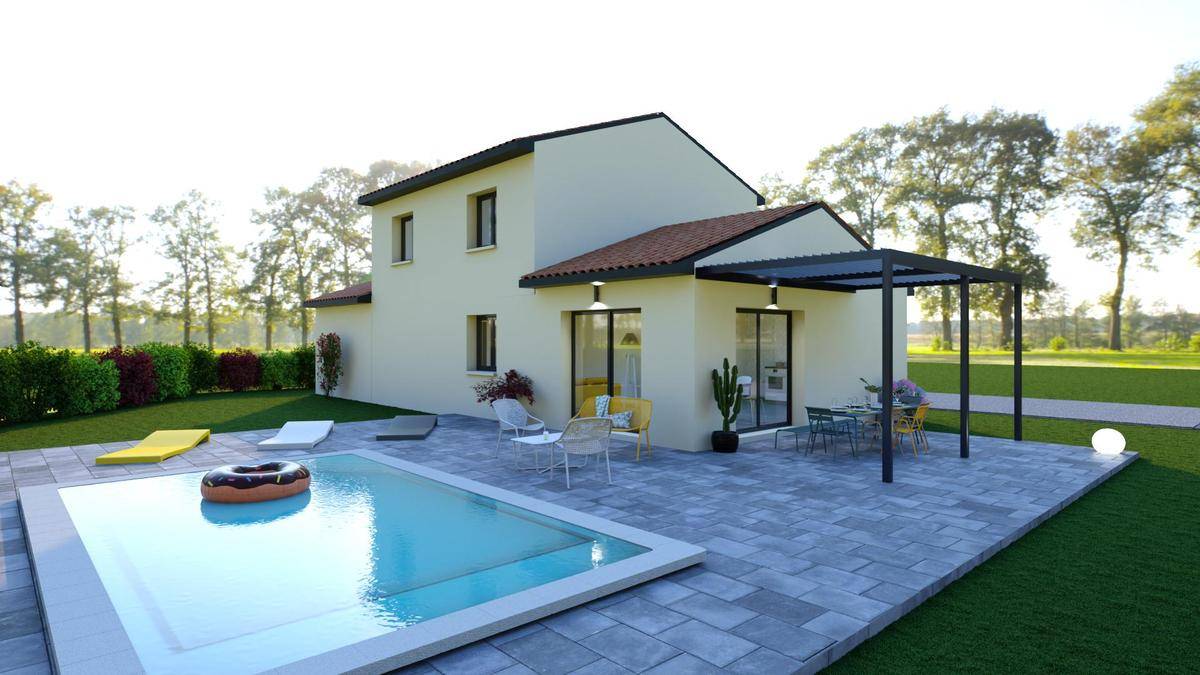 Programme terrain + maison à Saint-André-de-Bâgé en Ain (01) de 111 m² à vendre au prix de 290000€ - 3