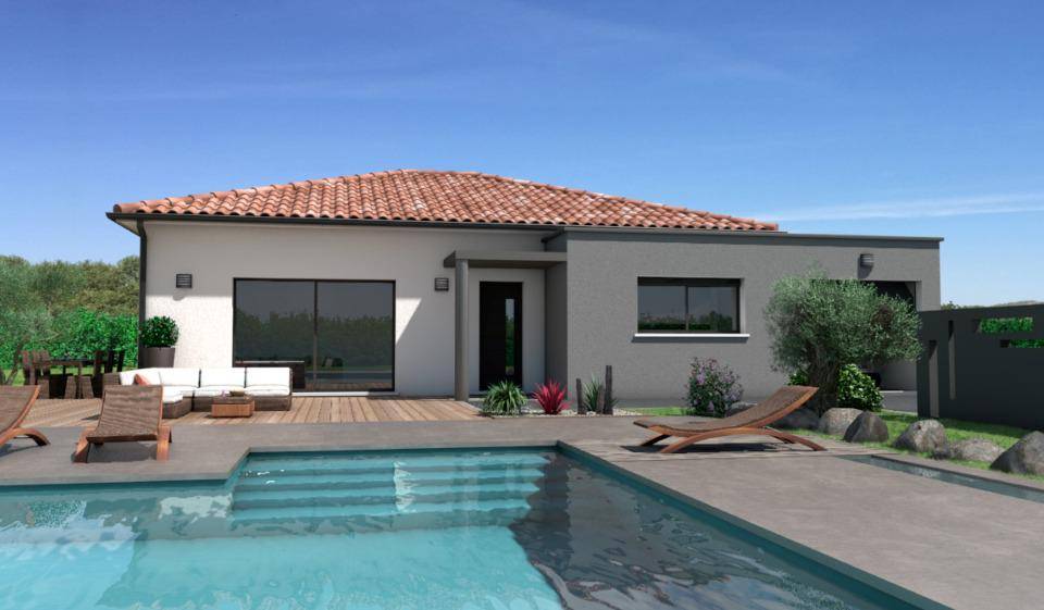 Programme terrain + maison à Carcassonne en Aude (11) de 112 m² à vendre au prix de 246021€ - 3