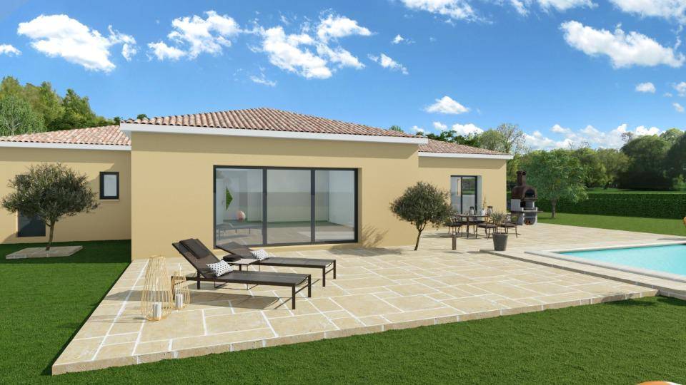 Programme terrain + maison à Mérindol en Vaucluse (84) de 120 m² à vendre au prix de 399900€ - 1