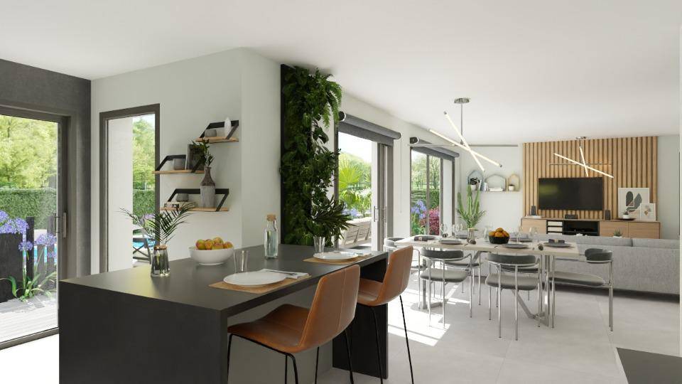 Programme terrain + maison à La Crau en Var (83) de 145 m² à vendre au prix de 790000€ - 4