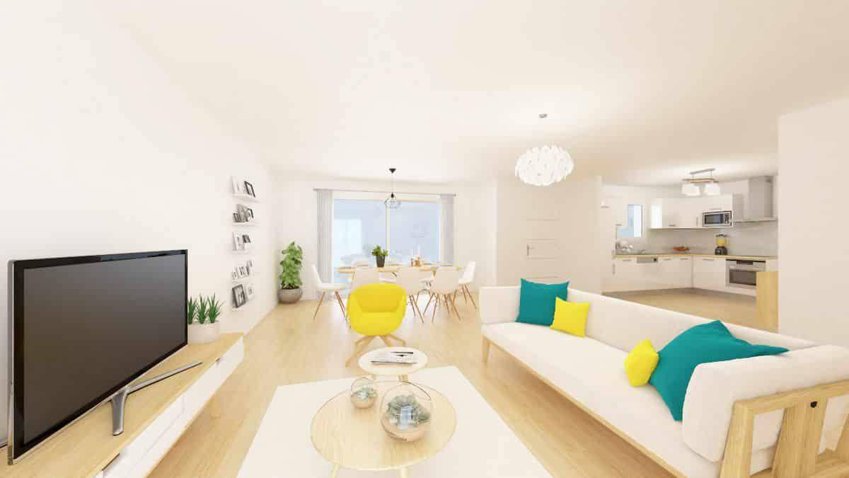 Programme terrain + maison à Mortagne-sur-Sèvre en Vendée (85) de 100 m² à vendre au prix de 210726€ - 3