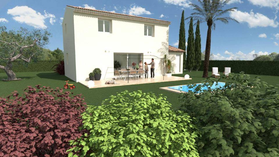 Programme terrain + maison à Lorgues en Var (83) de 82 m² à vendre au prix de 305000€ - 1