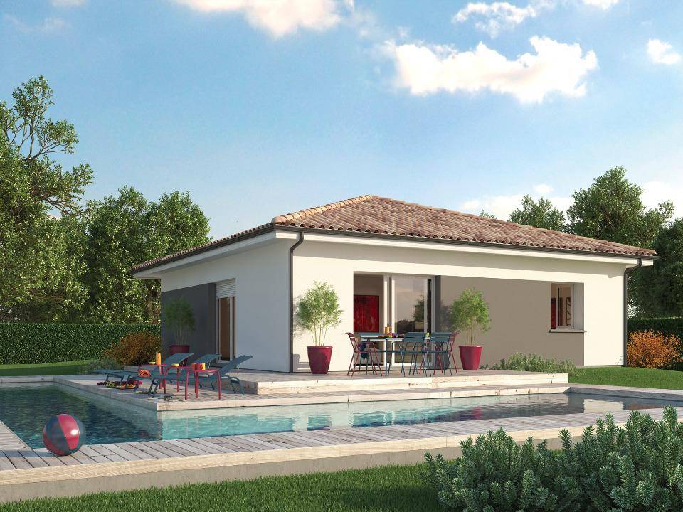 Programme terrain + maison à Amou en Landes (40) de 90 m² à vendre au prix de 200000€ - 2