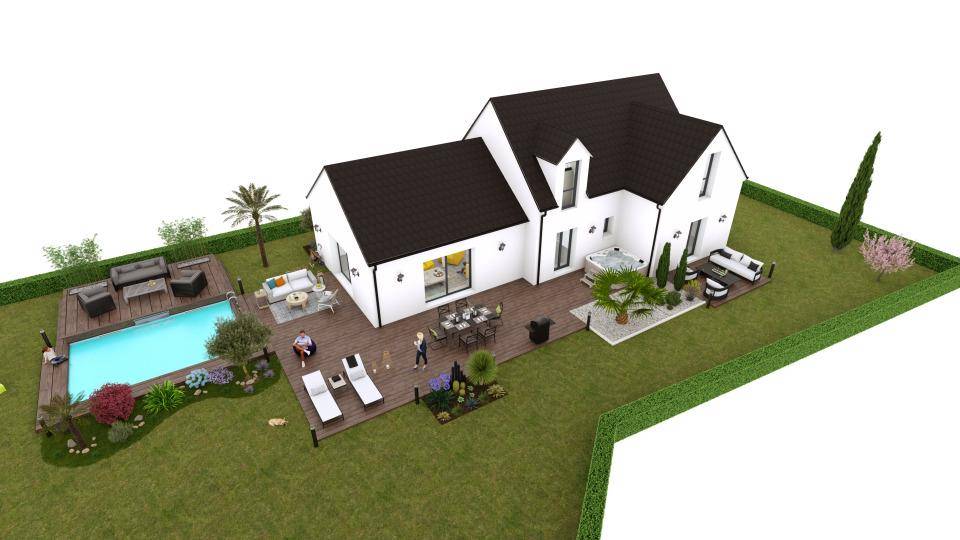 Programme terrain + maison à Menneval en Eure (27) de 145 m² à vendre au prix de 398780€ - 3