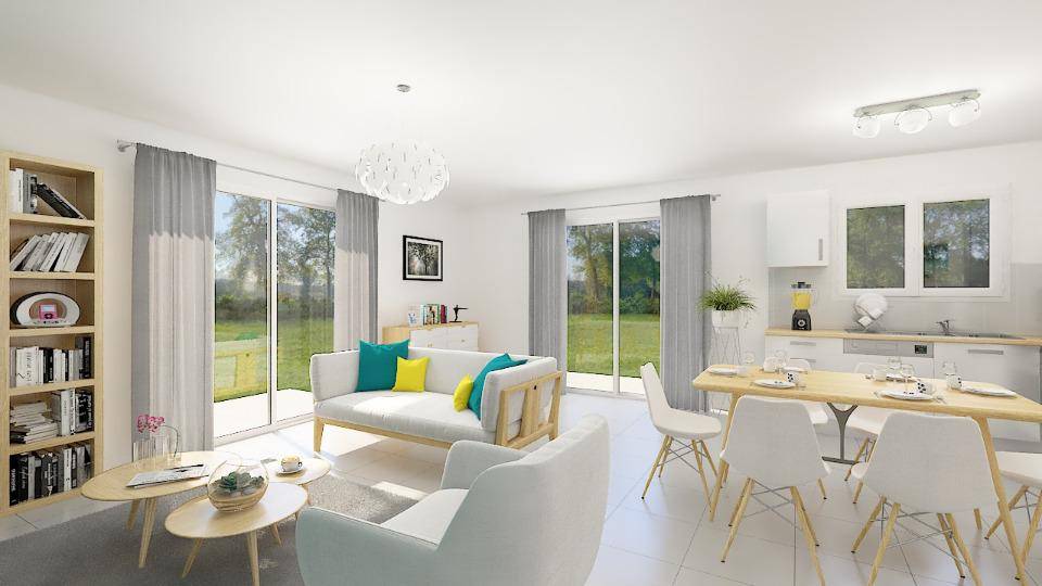 Programme terrain + maison à Claix en Isère (38) de 100 m² à vendre au prix de 458500€ - 3