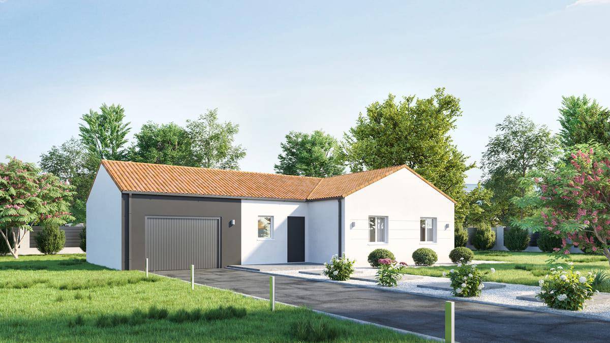 Programme terrain + maison à Corpe en Vendée (85) de 89 m² à vendre au prix de 214037€ - 1