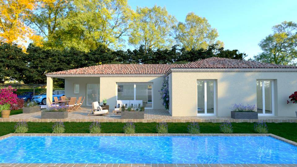 Programme terrain + maison à Salernes en Var (83) de 118 m² à vendre au prix de 415000€ - 3