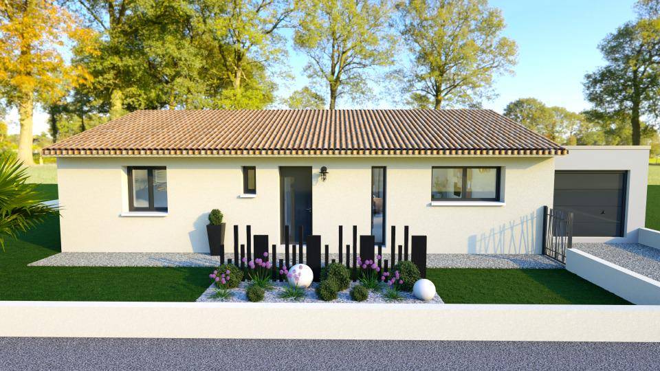 Programme terrain + maison à Claira en Pyrénées-Orientales (66) de 100 m² à vendre au prix de 329000€ - 1