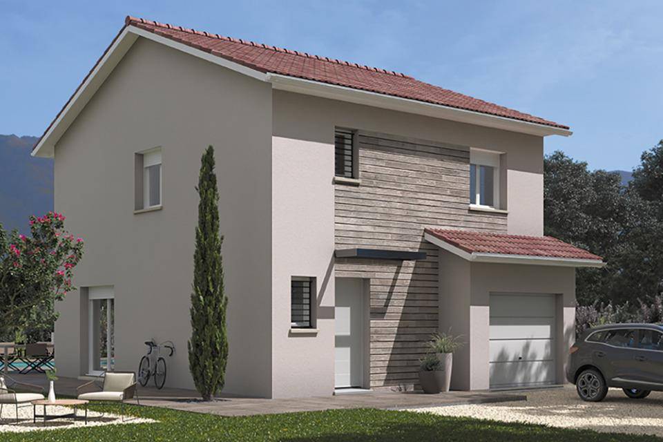 Programme terrain + maison à Bellegarde-en-Forez en Loire (42) de 100 m² à vendre au prix de 290000€ - 2