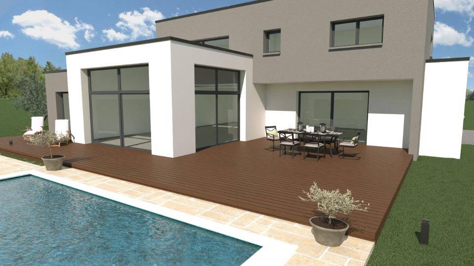 Programme terrain + maison à Montpellier en Hérault (34) de 150 m² à vendre au prix de 786900€ - 4