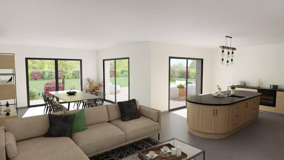 Programme terrain + maison à Wambaix en Nord (59) de 135 m² à vendre au prix de 281000€ - 3