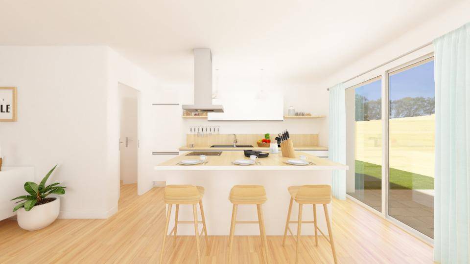 Programme terrain + maison à Boussens en Haute-Garonne (31) de 100 m² à vendre au prix de 204300€ - 3