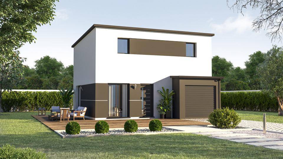 Programme terrain + maison à Quimperlé en Finistère (29) de 73 m² à vendre au prix de 223000€ - 3