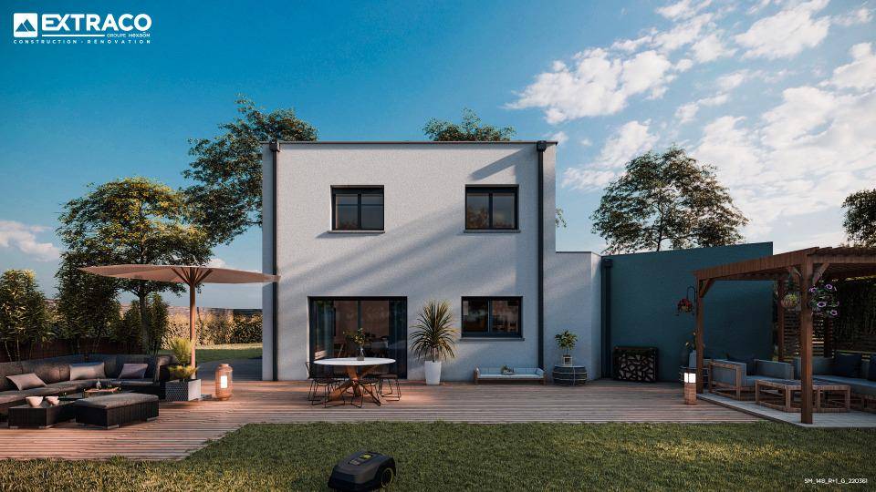 Programme terrain + maison à Rogerville en Seine-Maritime (76) de 148 m² à vendre au prix de 425000€ - 1