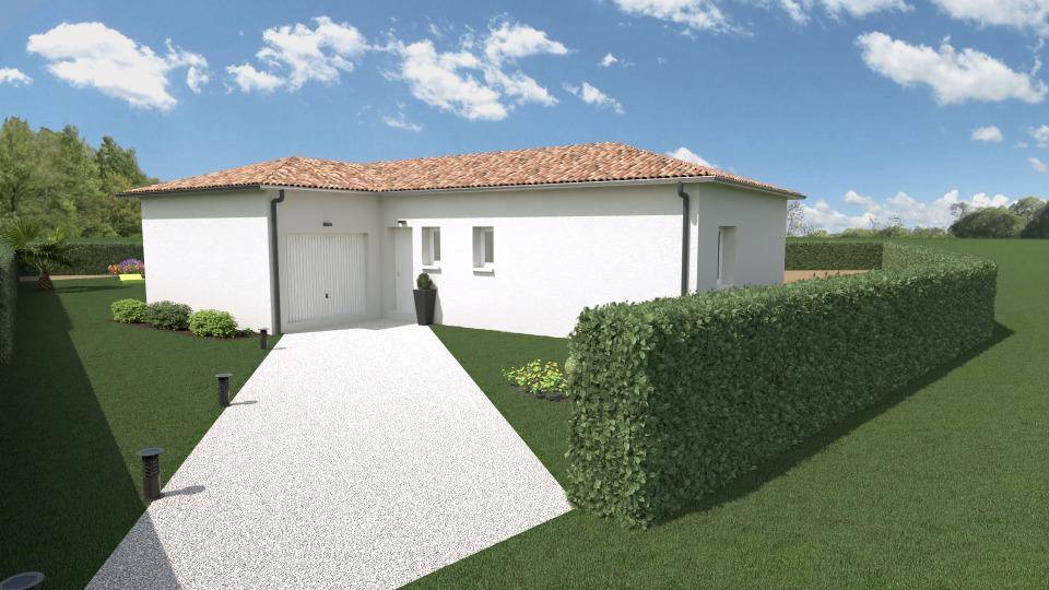 Programme terrain + maison à Cox en Haute-Garonne (31) de 95 m² à vendre au prix de 263230€ - 3