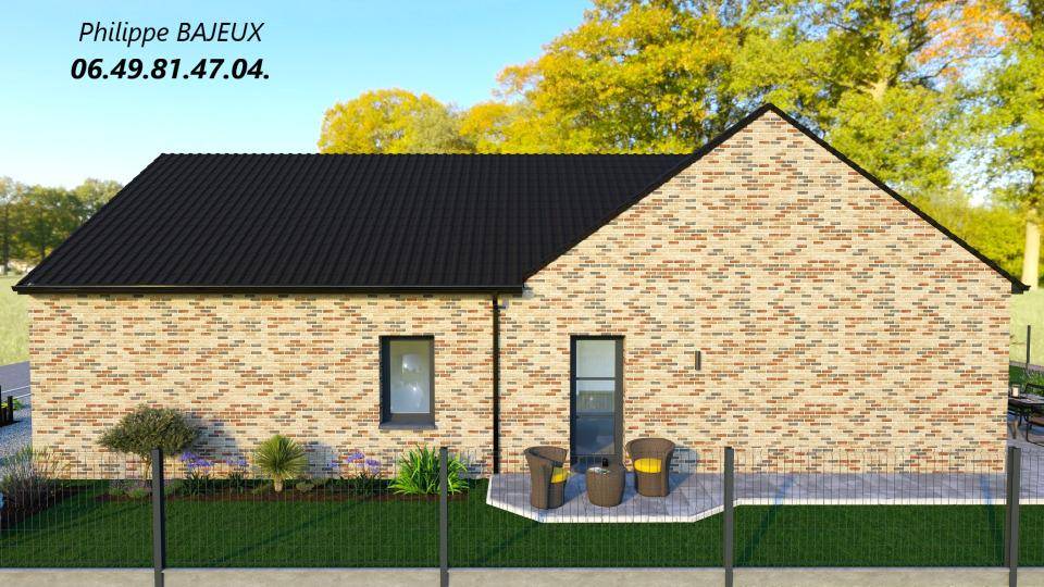 Programme terrain + maison à Lauwin-Planque en Nord (59) de 106 m² à vendre au prix de 341529€ - 2
