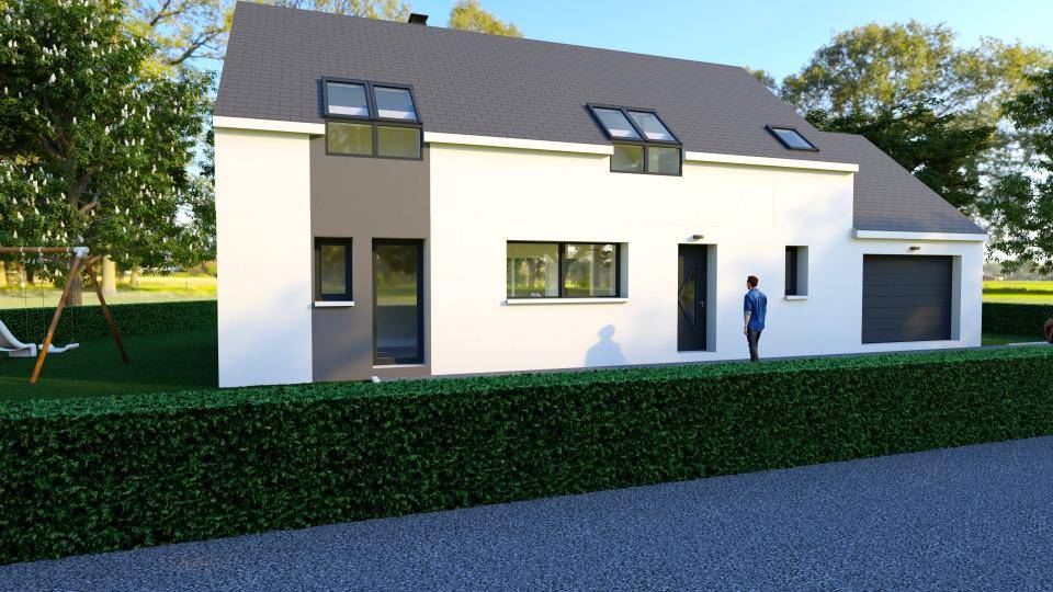 Programme terrain + maison à Bazainville en Yvelines (78) de 150 m² à vendre au prix de 484800€ - 3